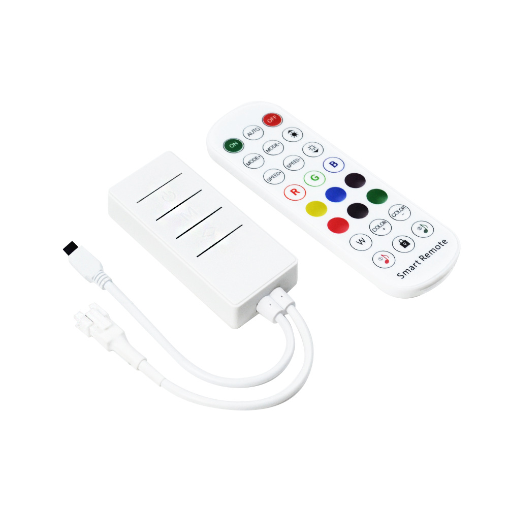 Контролер PROLUM SPI; RGB; Bluetooth; 24 кнопки; 3PIN;