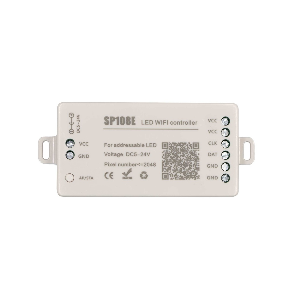 Контролер PROLUM SPI; RGB; SP108E; Wi-Fi