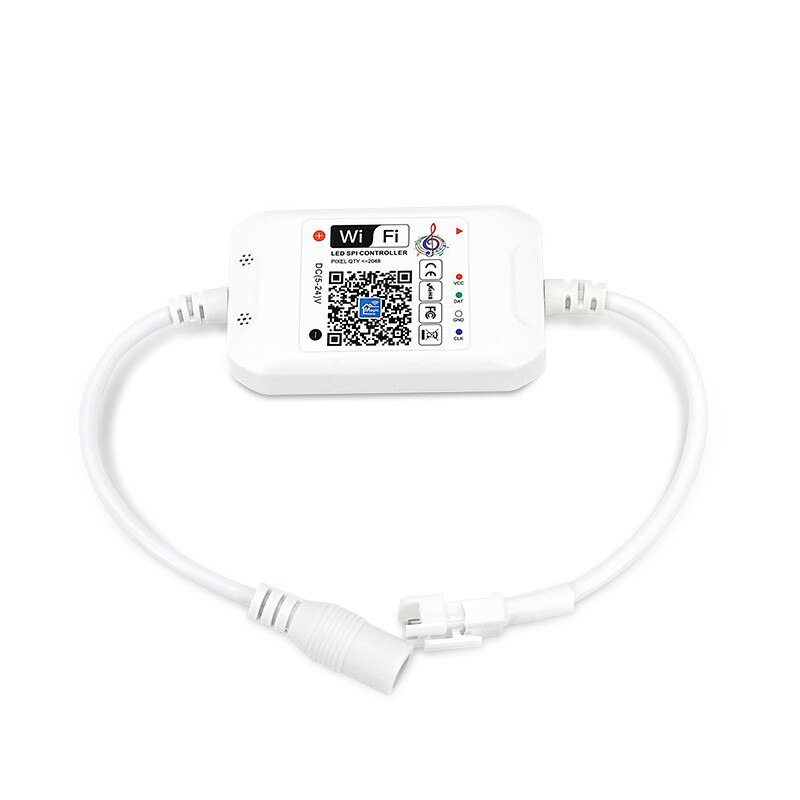 Контролер PROLUM SPI RGB (Wi-Fi; IR 28 кнопок; 12A; 3PIN;)