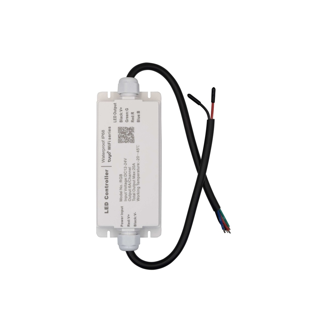 Контролер керування PROLUM RGB; Wi-Fi; TUYA; TOUCH; 18A; Герметичний IP68; Series: HomeLink;