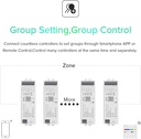 Контролер керування універсальний PROLUM 5in1; Wi-Fi; TUYA; 15A; Series: HomeLink