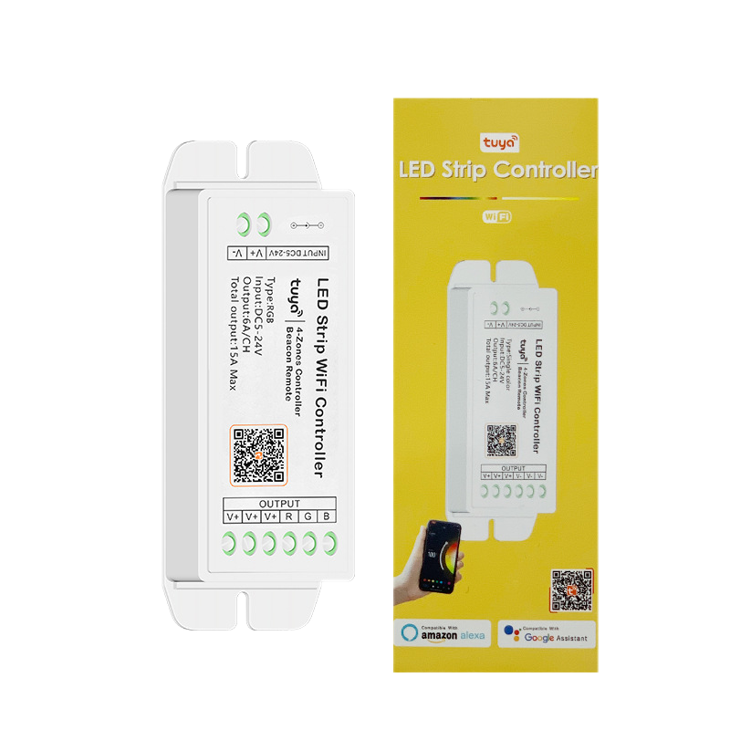 Контролер управління PROLUM RGB; Bluetooth; TUYA; 18A; Series: HomeLink