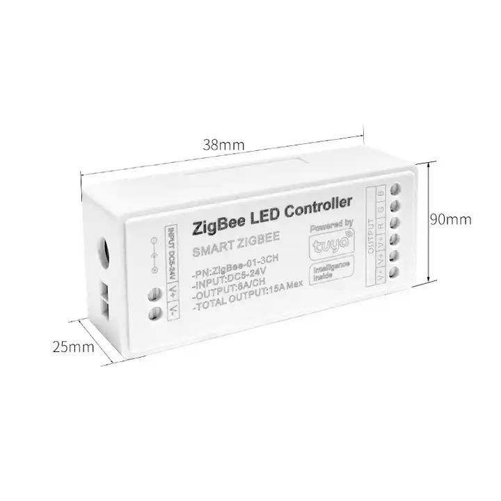 Контролер управління PROLUM RGB ZigBee; Wi-Fi; TUYA; 15A; Series: HomeLink