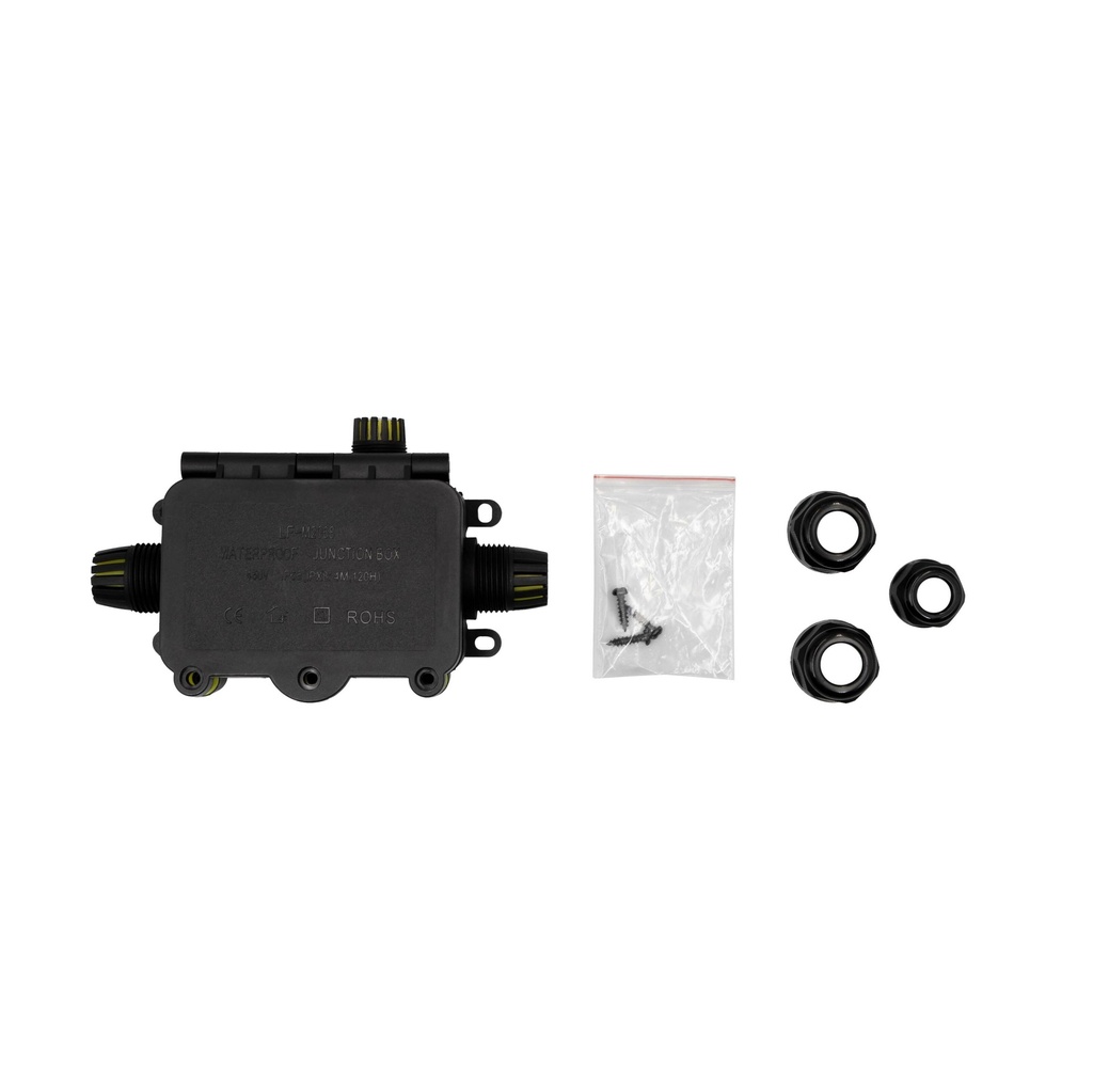 Коробка розподільна герметична IP68; PROLUM (B-2068-3T)