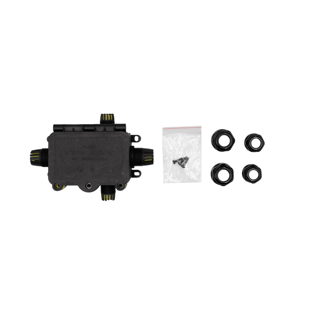 Коробка розподільна герметична IP68; PROLUM (B-2068-4T)