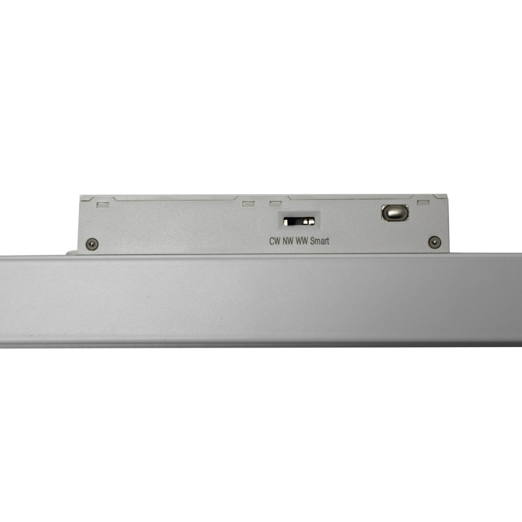 Магнітний трековий світильник PROLUM™ M20; 12W; 48V; Білий SERIES "FL"; CCT TuyaSmart