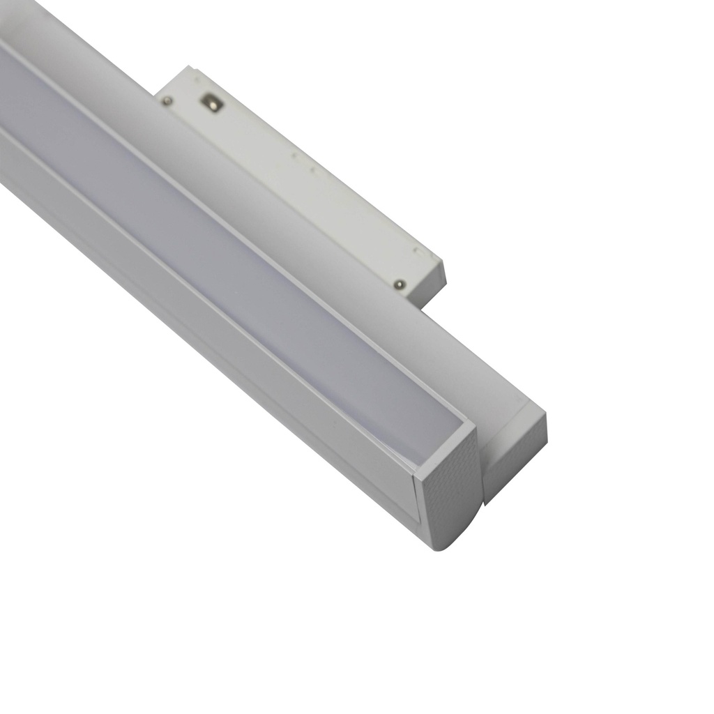 Магнітний трековий світильник PROLUM™ M20; 12W; 48V; Білий SERIES "MF"; CCT TuyaSmart