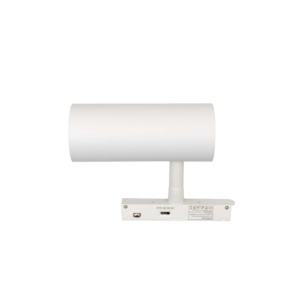 Магнітний трековий світильник PROLUM™ M20; 12W; 48V; Білий SERIES "TR"; CCT TuyaSmart