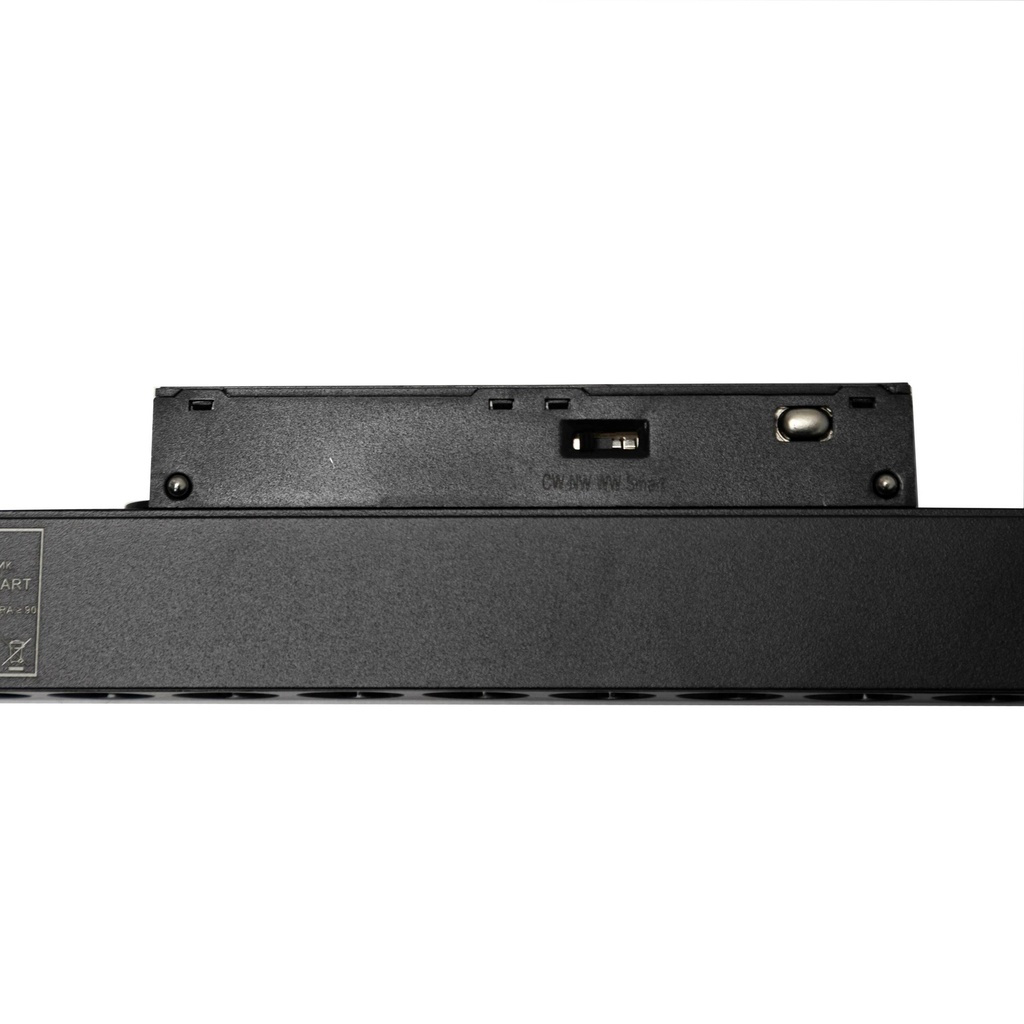 Магнітний трековий світильник PROLUM™ M20; 12W; 48V; Чорний SERIES "GR"; CCT TuyaSmart