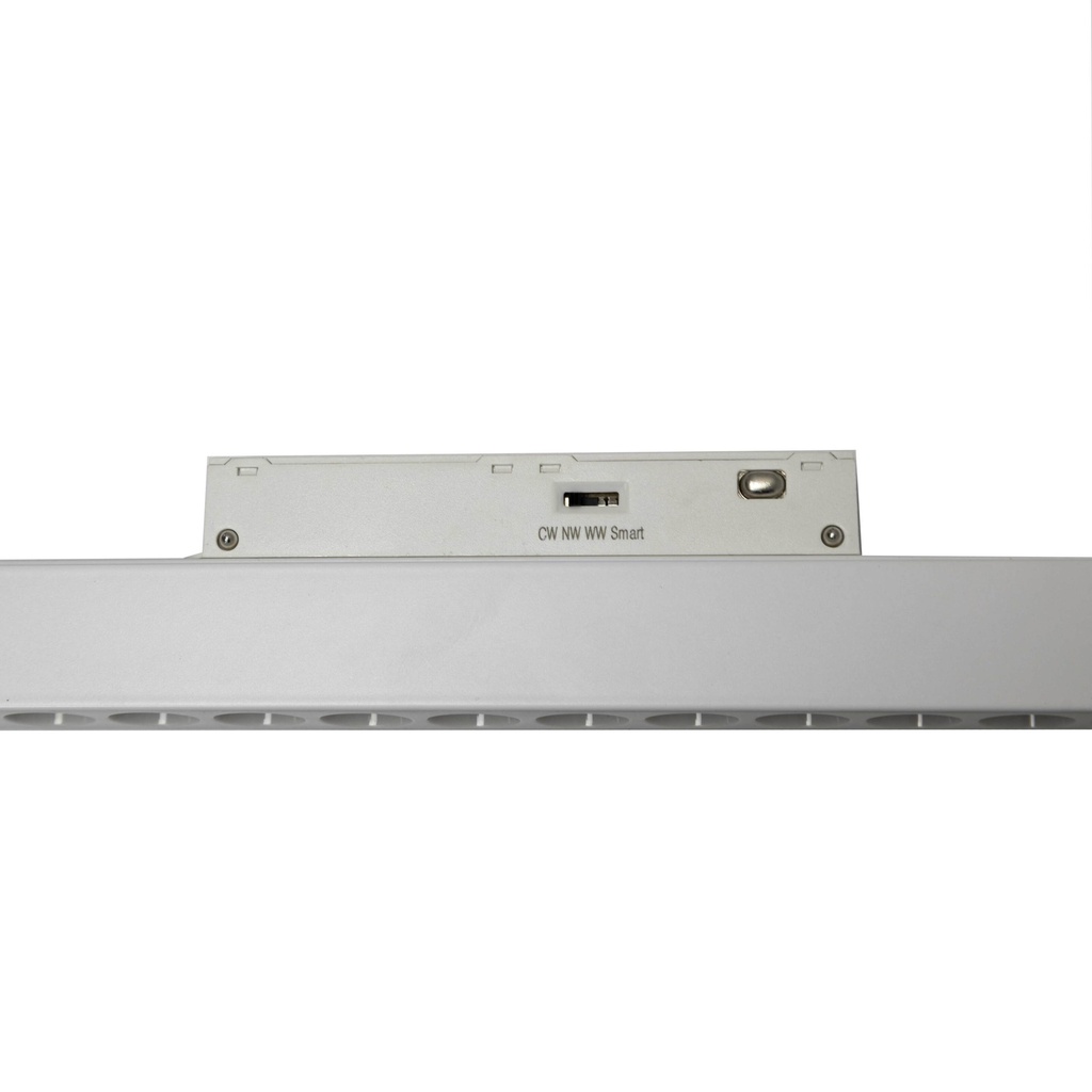 Магнітний трековий світильник PROLUM™ M20; 18W; 48V; Білий SERIES "GR"; CCT TuyaSmart
