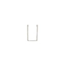 Монтажне кріплення PROLUM™ для LED неону 6x12, 5см