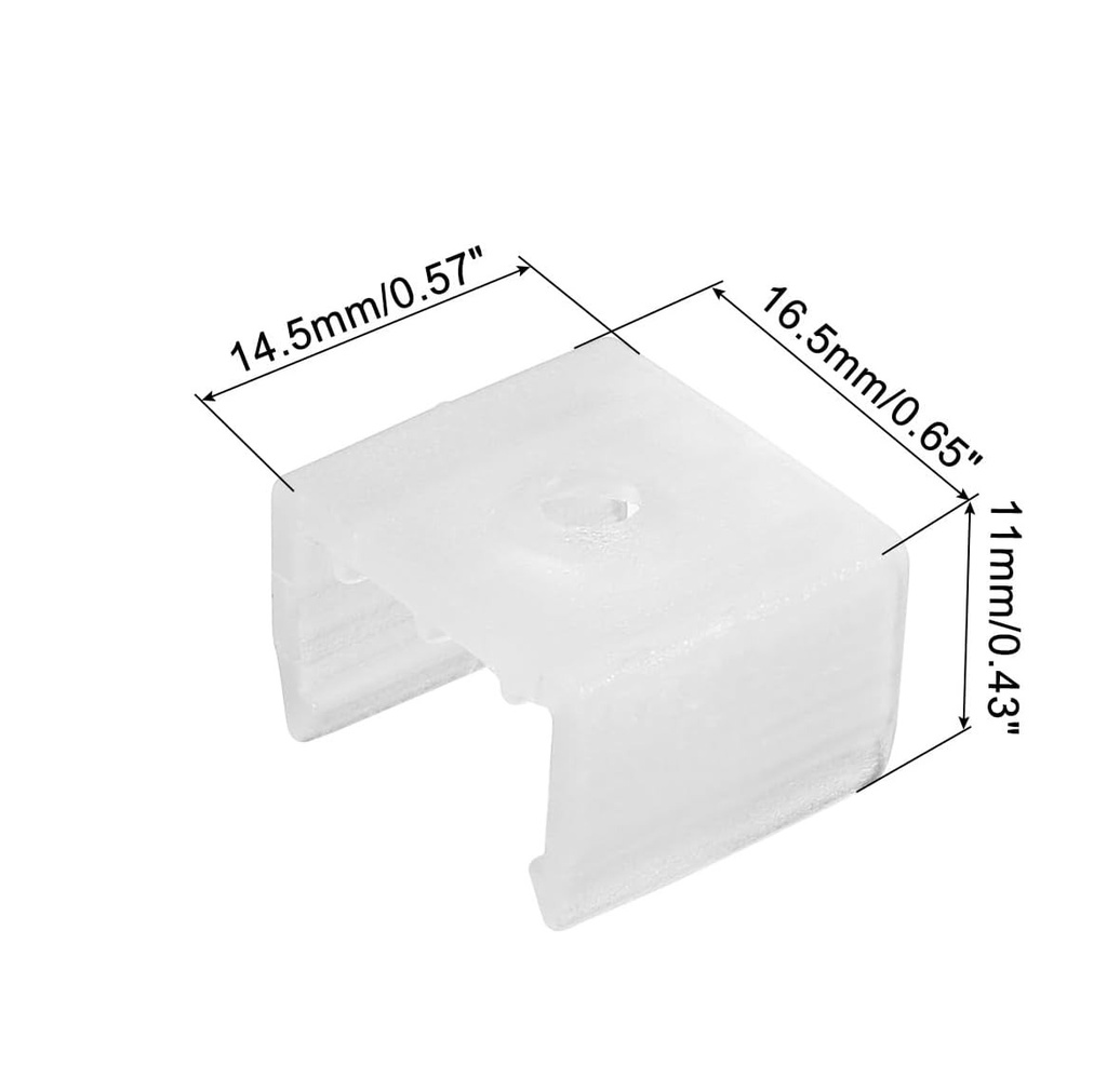 Монтажне кріплення PROLUM™ для неону 10x10