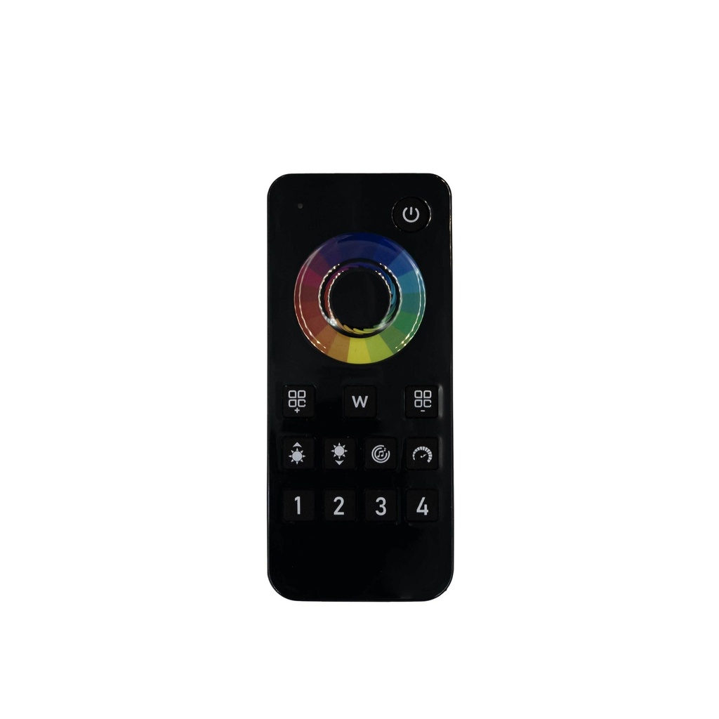 Пульт управління PROLUM 4-Zone; RGB; Wi-Fi; TUYA; TOUCH; Чорний; Series: HomeLink
