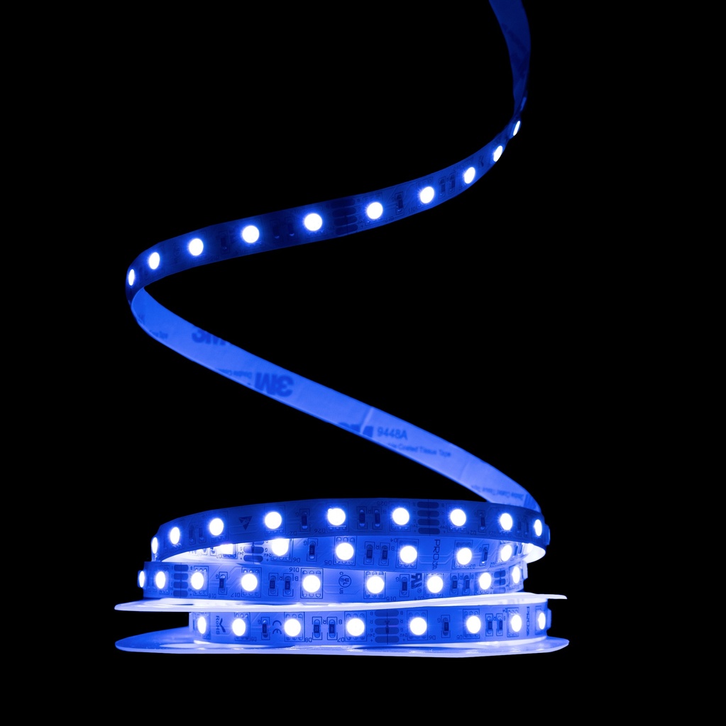Світлодіодна LED стрічка PROLUM 24V; IP20; 5050\60; Series "SG", RGB