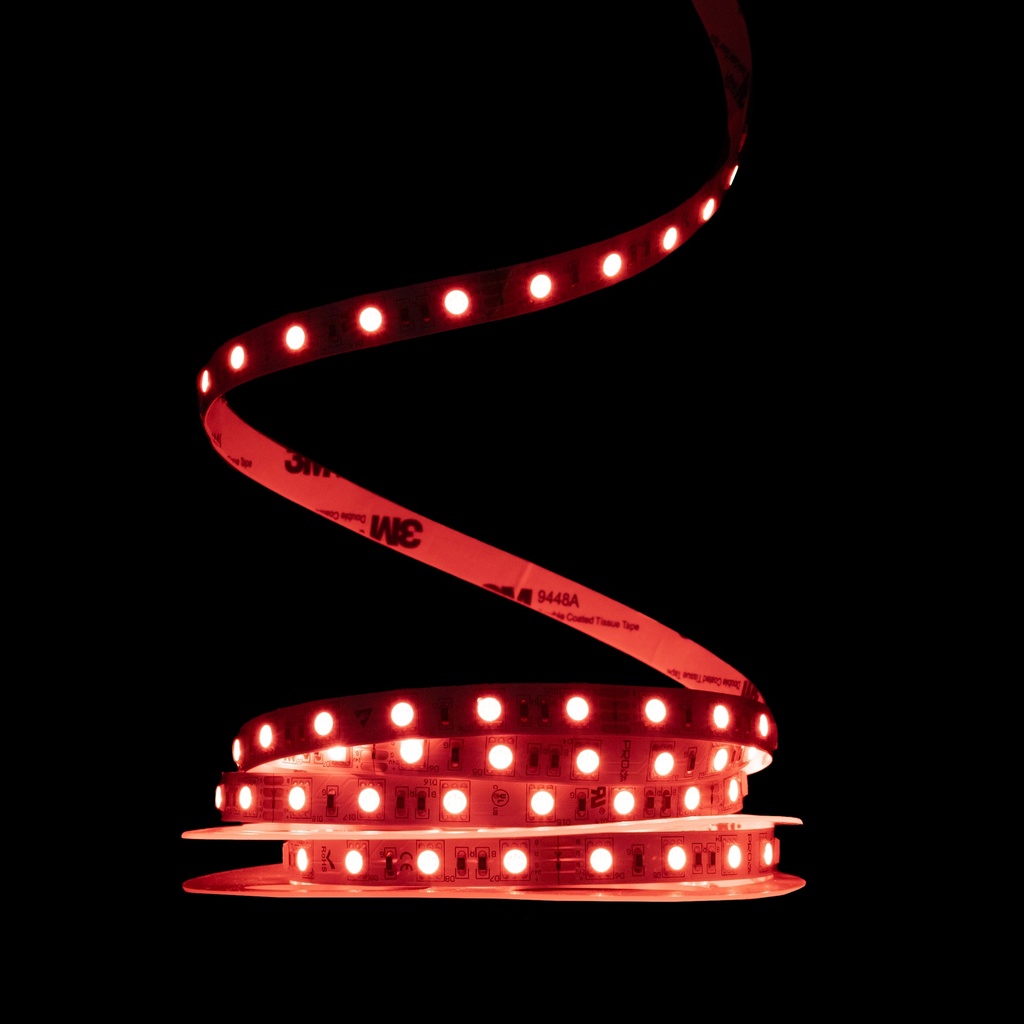 Світлодіодна LED стрічка PROLUM 24V; IP20; 5050\60; Series "SG", RGB