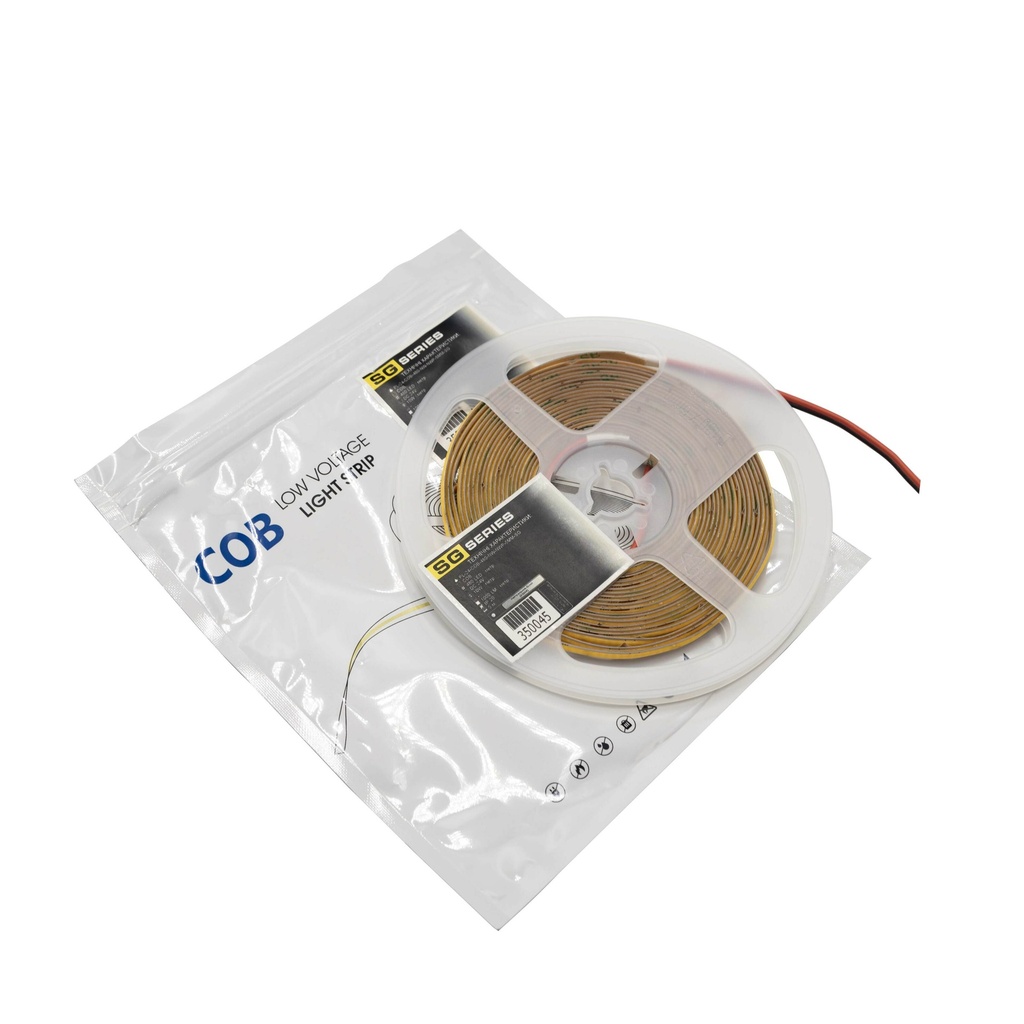 Світлодіодна LED стрічка PROLUM 24V СОВ 480 LED 5ММ IP20 Series "SG", Нейтральний-Білий (3800-4300K)