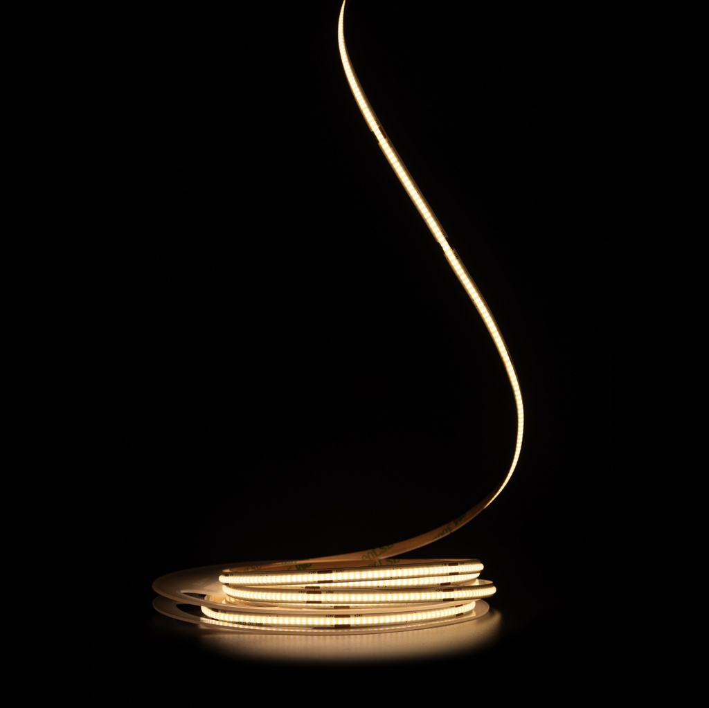 Світлодіодна LED стрічка PROLUM 24V СОВ 480 LED 5ММ IP20 Series "SG", Тепло-Білий (2800-3200K)