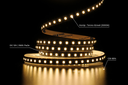 Світлодіодна LED стрічка PROLUM™ 12V; 2835\120; IP20; Series "PRO", Тепло-Білий (2800-3200K)