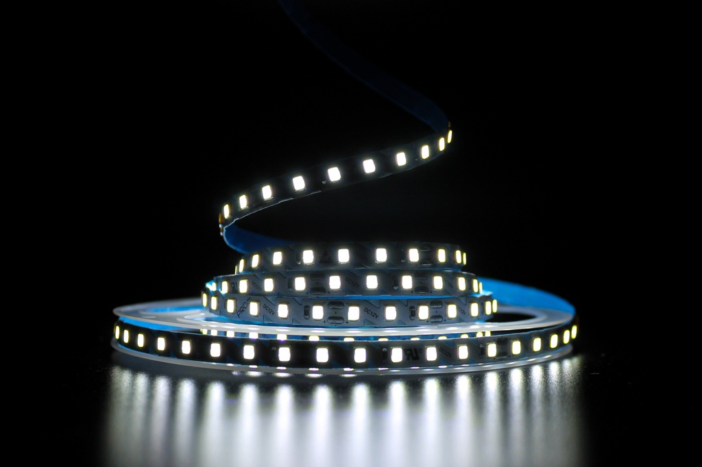 Світлодіодна LED стрічка PROLUM™ 12V; 2835\120; IP20; S-TYPE Series "SG", Білий (5500-6000К)