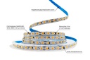 Світлодіодна LED стрічка PROLUM™ 12V; 2835\120; IP20; S-TYPE Series "SG", Тепло-Білий (2800-3200K)