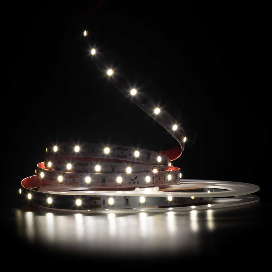 Світлодіодна LED стрічка PROLUM™ 12V; 2835\60; IP20; Series "SG", Нейтральний-Білий (3800-4300K)