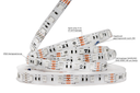 Світлодіодна LED стрічка PROLUM™ 12V; 5050\60; IP20; Series "SG", RGB
