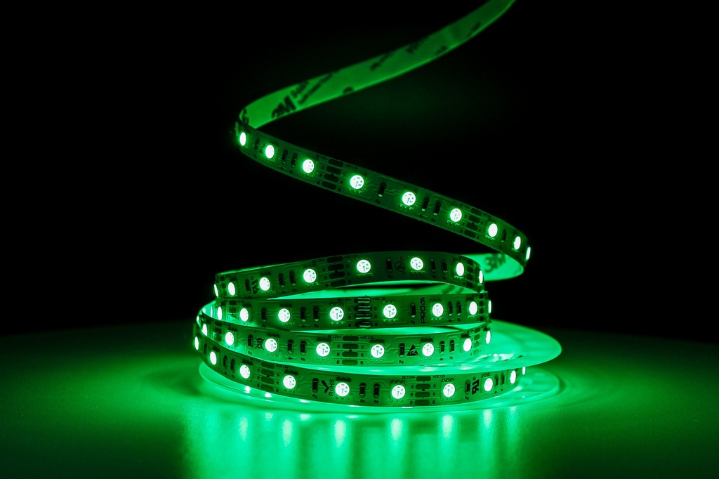 Світлодіодна LED стрічка PROLUM™ 12V; 5050\60; IP20; Series "SG", RGB