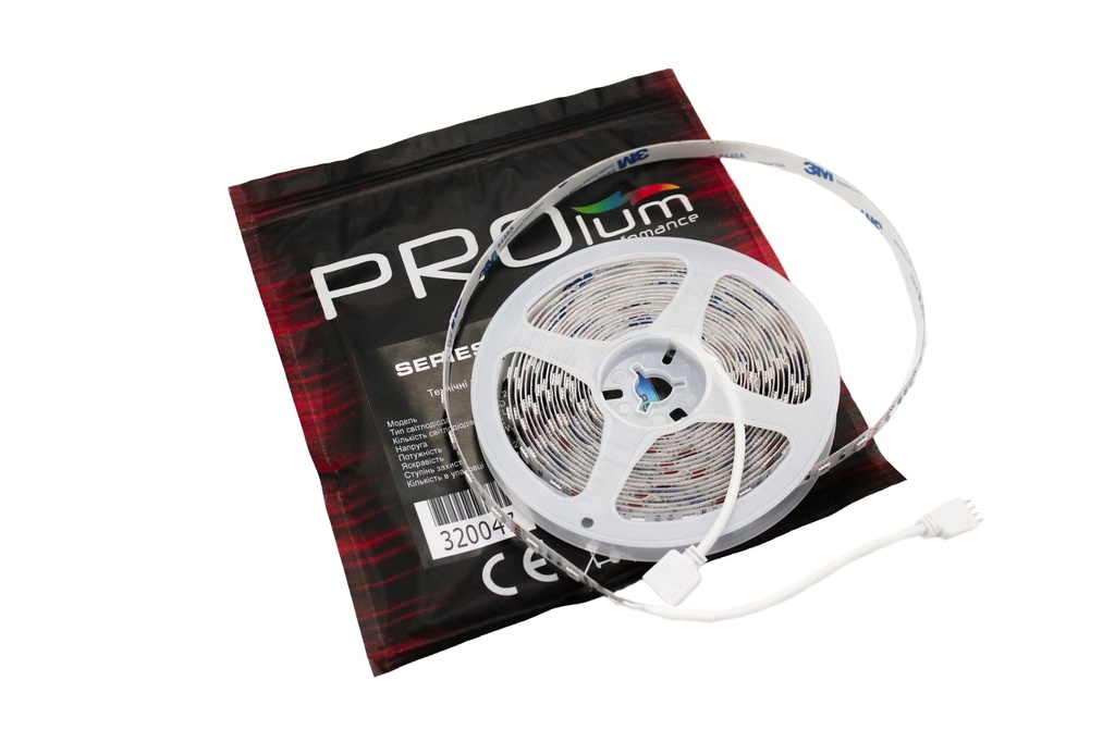 Світлодіодна LED стрічка PROLUM™ 12V; 5050\60; IP20; Series "SG", RGB