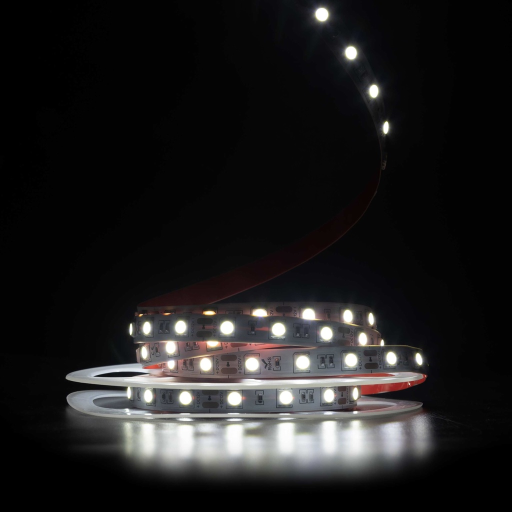 Світлодіодна LED стрічка PROLUM™ 12V; 5050\60 IP20 Series "SG", Білий (5500-6000К)