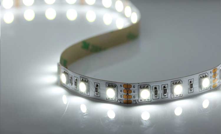 Світлодіодна LED стрічка PROLUM™ 12V; 5050\60; IP20; Series "S", Білий (5500-6000К)