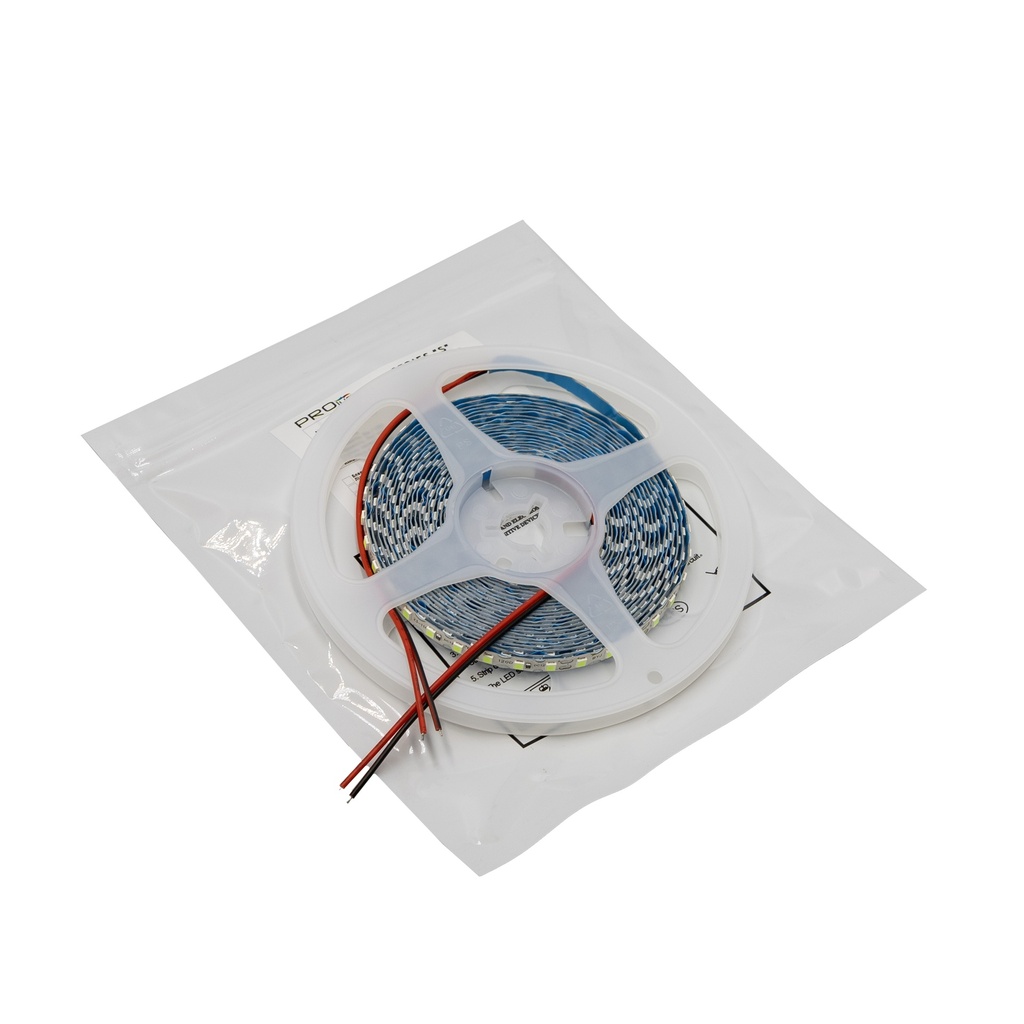 Світлодіодна LED стрічка PROLUM™ 12V; IP20; 2835\120; S-TYPE; Series "S", Жовтий