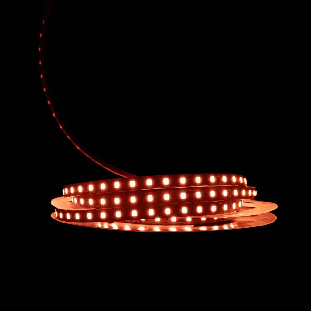 Світлодіодна LED стрічка PROLUM™ 12V; IP20; 2835\120; S-TYPE; Series "S", Помаранчевий