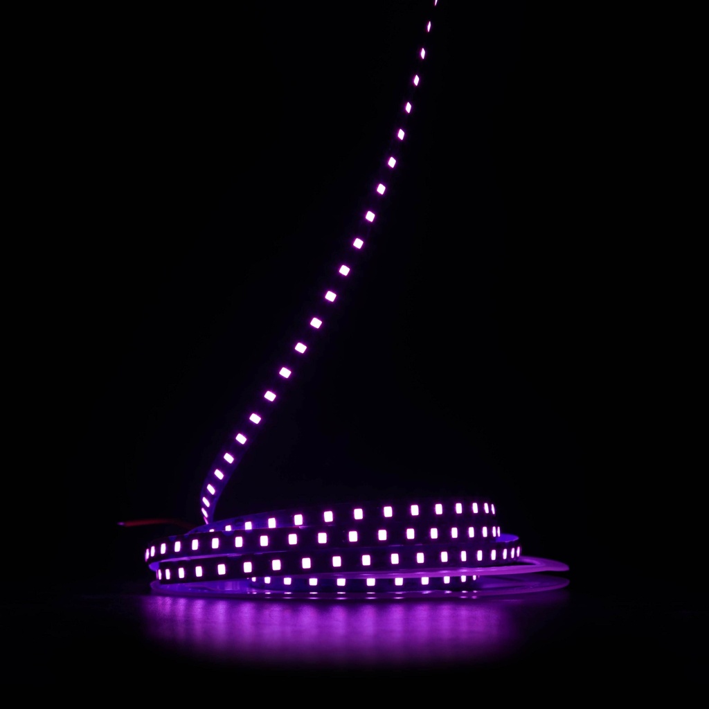 Світлодіодна LED стрічка PROLUM™ 12V; IP20; 2835\120; S-TYPE; Series "S", Рожевий