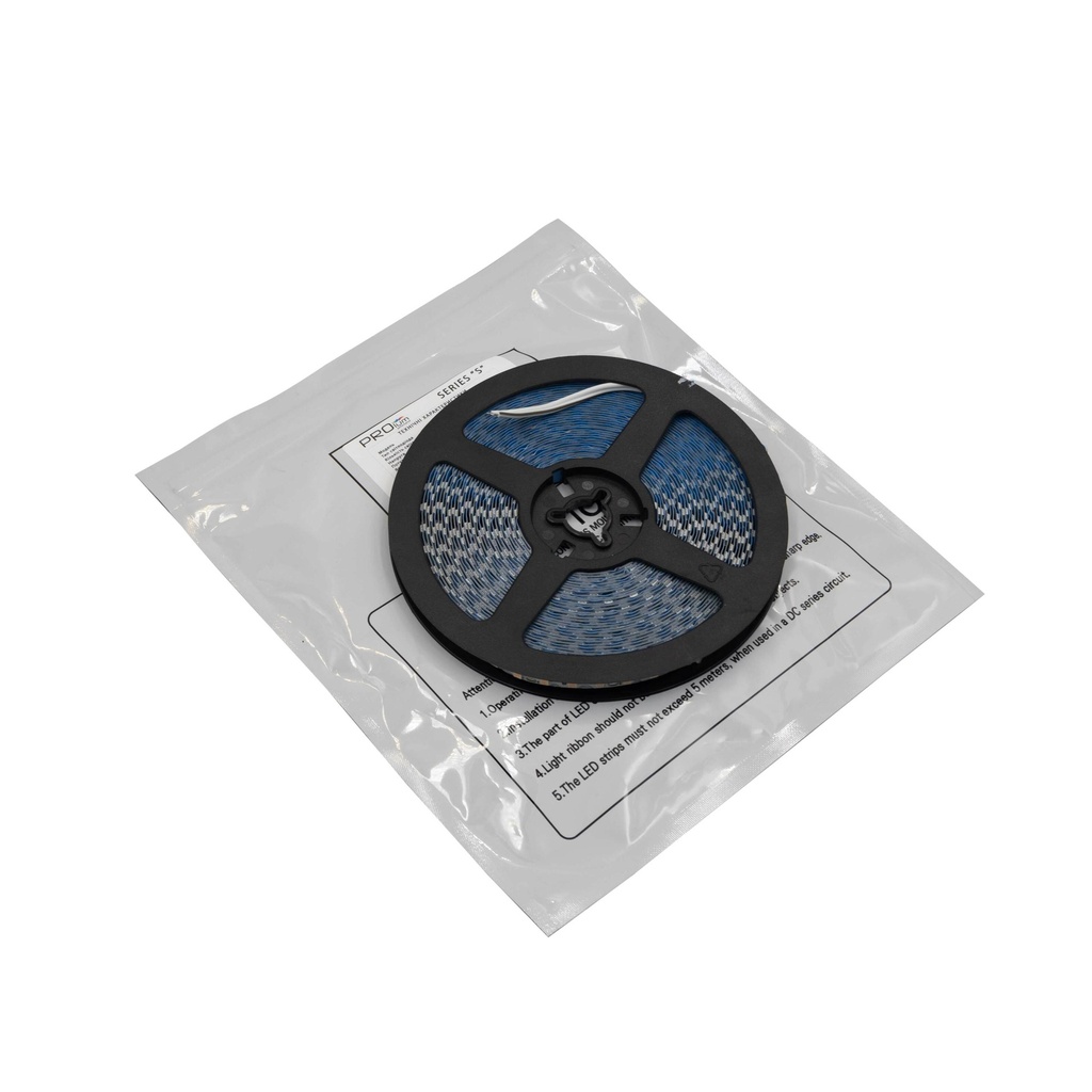 Світлодіодна LED стрічка PROLUM™ 12V; IP20; 2835\120; S-TYPE; Series "S", Світло-Рожевий
