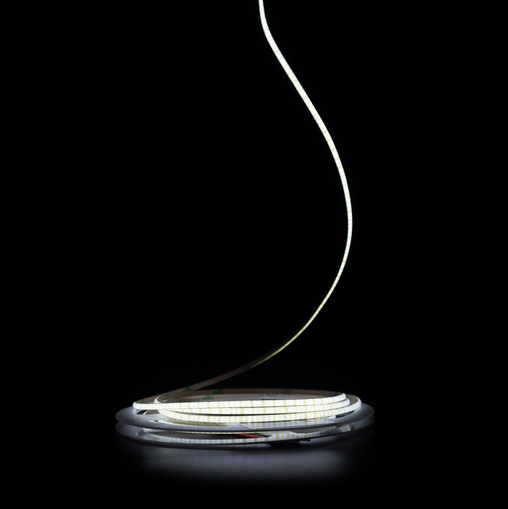 Світлодіодна LED стрічка PROLUM™ 12V; СОВ400; 3ММ; IP20; Series "SG", Білий (5500-6000К)