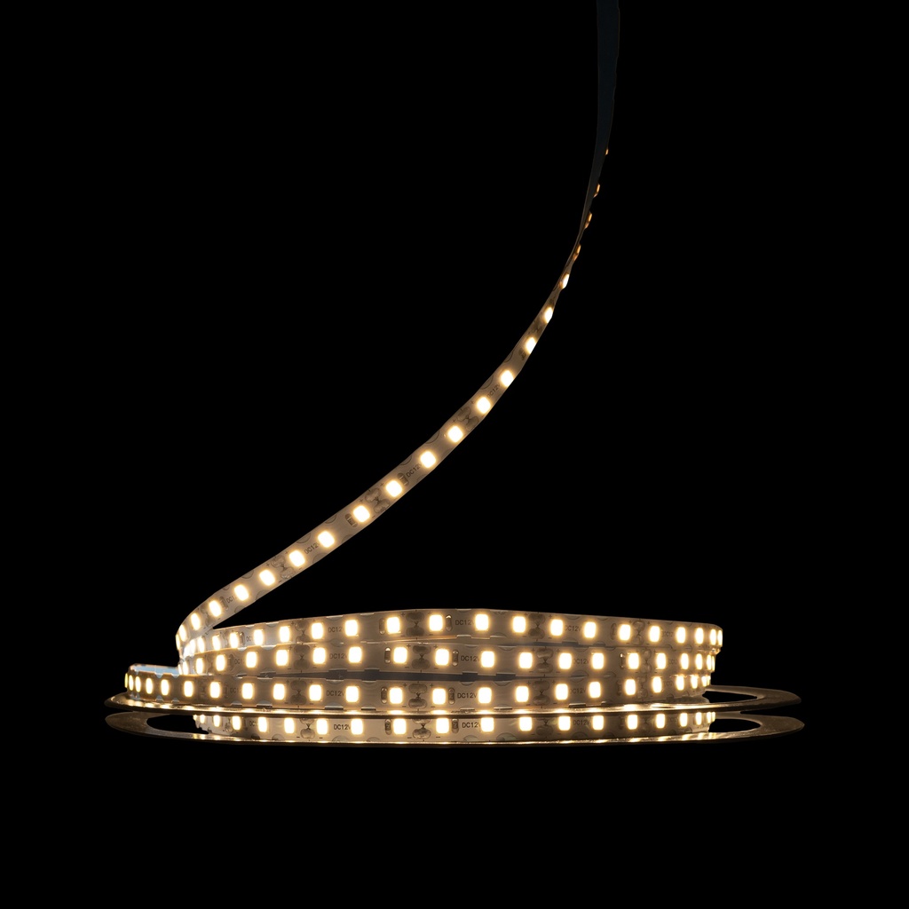 Світлодіодна LED стрічка PROLUM™ 24V; IP20; 2835\120; 6ММ; 50M; S-TYPE; Series "S", Тепло-Білий (2800-3200K)
