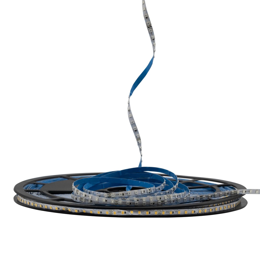 Світлодіодна LED стрічка PROLUM™ 24V; IP20; 2835\120; 6ММ; S-TYPE; Series "S", Зелений