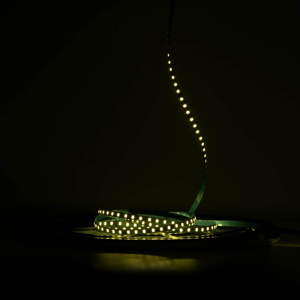 Світлодіодна LED стрічка PROLUM™ 24V; IP20; 2835\120; 6ММ; S-TYPE; Series "S", Лимонно-жовтий