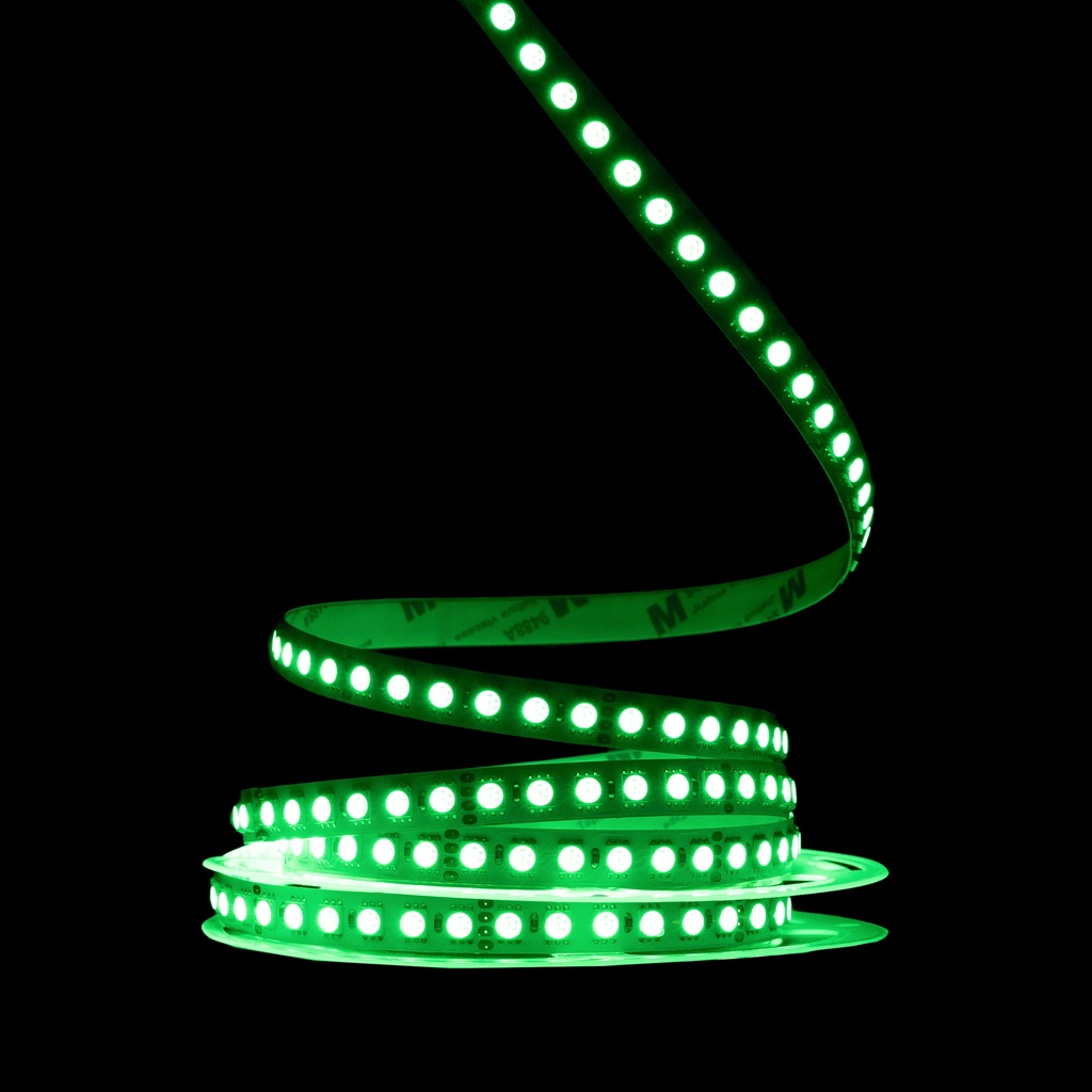 Світлодіодна LED стрічка PROLUM™ 24V; IP20; 5050\120; Series "SG", RGB