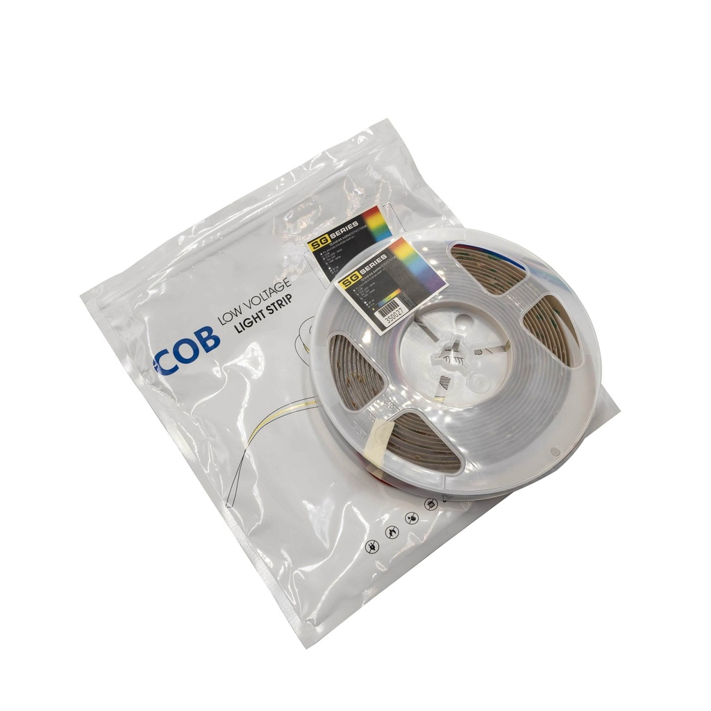 Світлодіодна LED стрічка PROLUM™ 24V; IP20; СОВ; 576LED; Series "SG", RGB