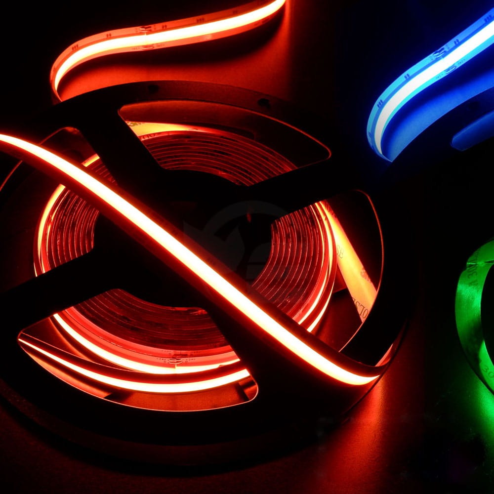 Світлодіодна LED стрічка PROLUM™ 24V; IP20; СОВ; 768LED; Series "SG", RGB