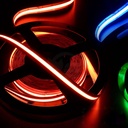 Світлодіодна LED стрічка PROLUM™ 24V; IP20; СОВ; 768LED; Series "SG", RGB