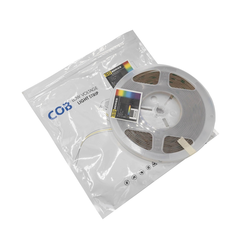 Світлодіодна LED стрічка PROLUM™ 24V; IP20; СОВ; 768LED; Series "SG", RGB