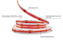 Світлодіодна LED стрічка PROLUM™ 24V; СОВ; 320; LED; IP20; Series "PRO", Червоний