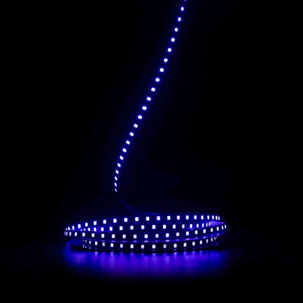 Світлодіодна LED стрічка PROLUM™ 5V; IP20; 2835\120; 6ММ; S-TYPE; Series "S", Синій