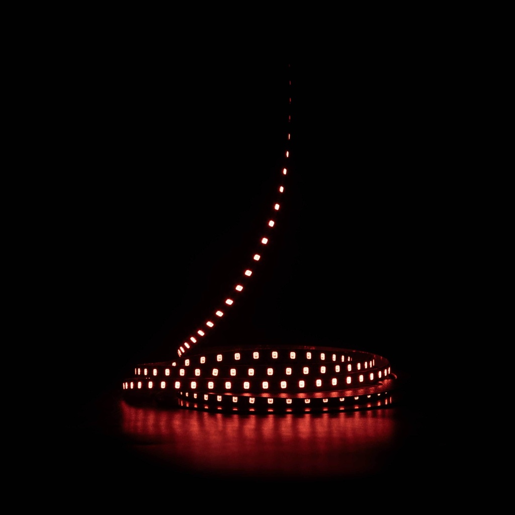 Світлодіодна LED стрічка PROLUM™ 5V; IP20; 2835\120; 6ММ; S-TYPE; Series "S", Червоний
