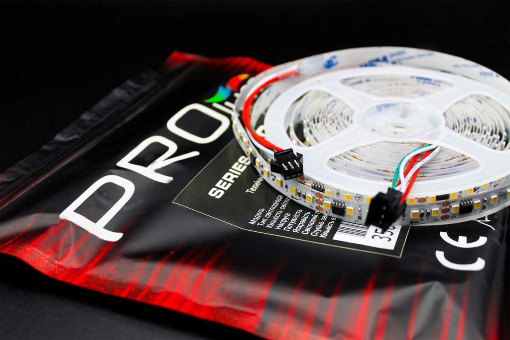 Світлодіодна LED стрічка PROLUM™ RUN 24V; 2835\120; IP20; Series "SMART", Білий+Тепло-Білий (2700-6500K)