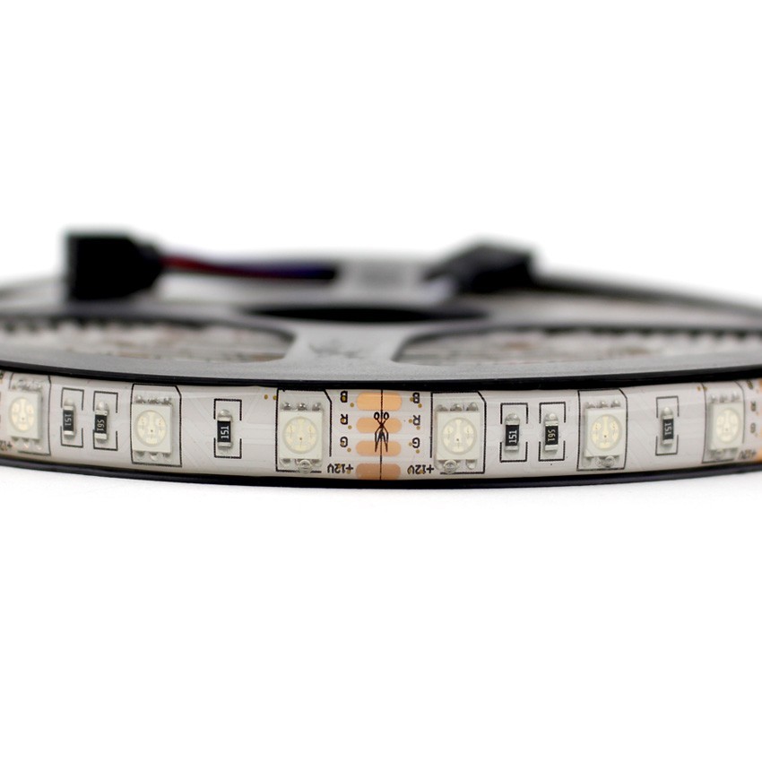 Світлодіодна LED стрічка гнучка 12V PROLUM IP65 5050\60 Series "S", Білий (5500-6000К)