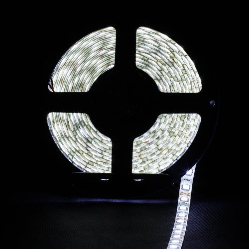 Світлодіодна LED стрічка гнучка 12V PROLUM IP65 5050\60 Series "S", Білий (5500-6000К)