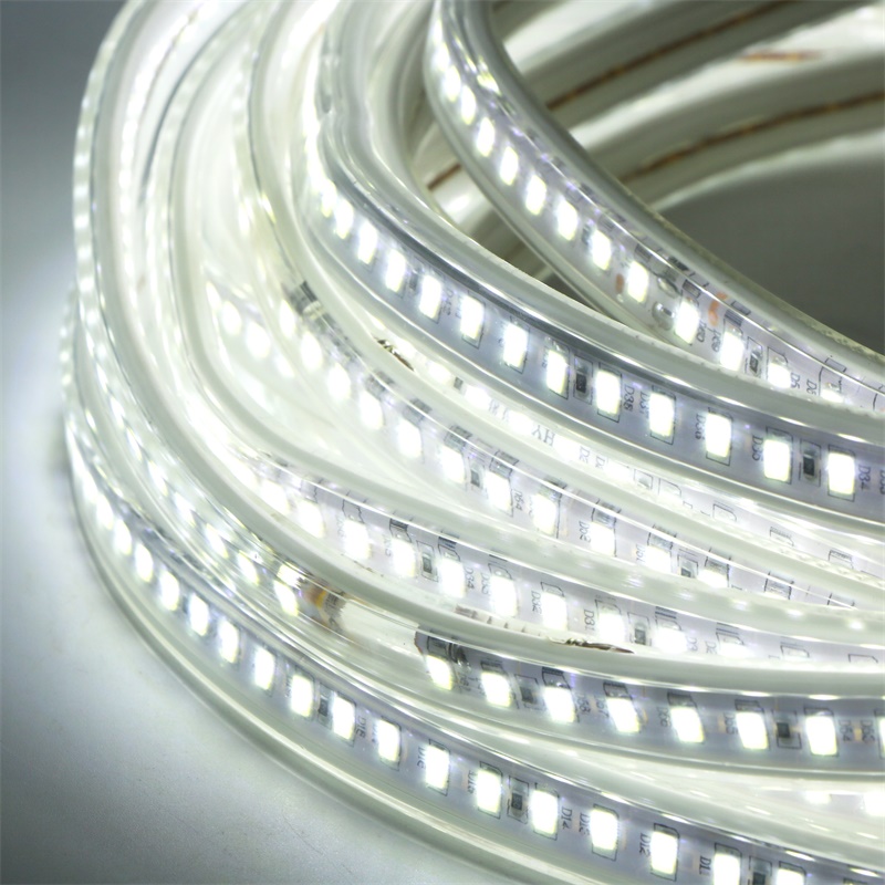 Світлодіодна LED стрічка гнучка 220V PROlum™ IP68 5630\120 Premium